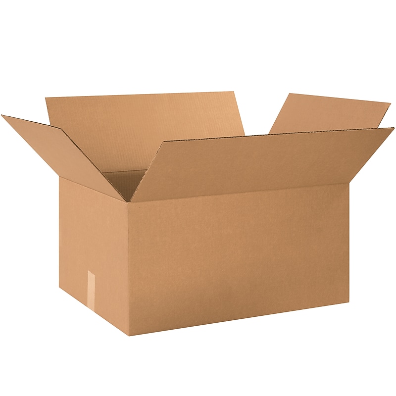 24" x 18" x 12" Shipping Boxes, 32 ECT, 120/Pallet (241812PL) image 1
