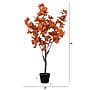 Nearly Natural 4' Autumn Smoky Maple Artificial Fall Tree (T4820)~#|#~545BF28B-B384-4D94-A311D2C555ACA59B_sc7