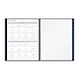 2026 Blue Sky Passages 8.5" x 11" Calendar Year Weekly & Monthly Planner, Faux Leather Cover, Navy (148658-26)~#|#~545D36F5-3D2F-4B5B-9FAC818A06C5A0FC_sc7