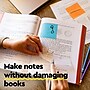 Post-it Transparent Sticky Notes, 2.8" x 2.8", Assorted Colors, 36 Sheets/Pad, 3 Pads/Pack (600-3COL)~#|#~545FAF9B-FAA0-475A-BA6C680AF8BDD6A0_sc7