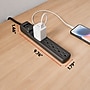 Staples TECH 6-Outlet Surge Protector, 4', 1800 Joules, Black (ST62766)~#|#~54624E88-AC5B-4467-A20630438850AB0E_sc7