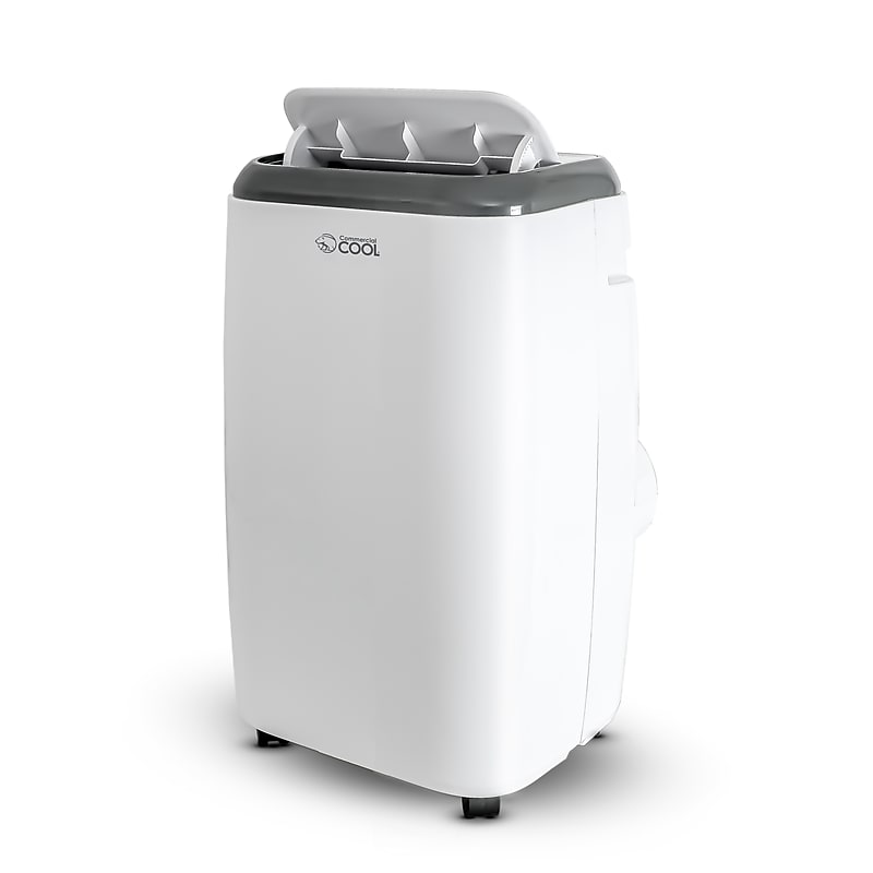 Commercial Cool 115-Volt 14,000 BTU (10,000 BTU DOE) Portable Air Conditioner, with Remote, White (CPT10HWB) image 1