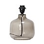 Creekwood Home Round Modern Glass 13.75" LED Table Lamp, Smoke/White (CWT-1015-SW)~#|#~5464D6B2-70CF-4EE8-887B2E44E93F770A_sc7