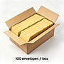 Staples 6.5 x 9.5 Kraft Clasp Envelopes, Brown, Gummed Flap & Metal Clasp Closure, Ideal for Filing, Storing & Mailing, 100/Pack~#|#~5466D47F-C935-42E4-9AC5917D8CAD9CCA_sc7