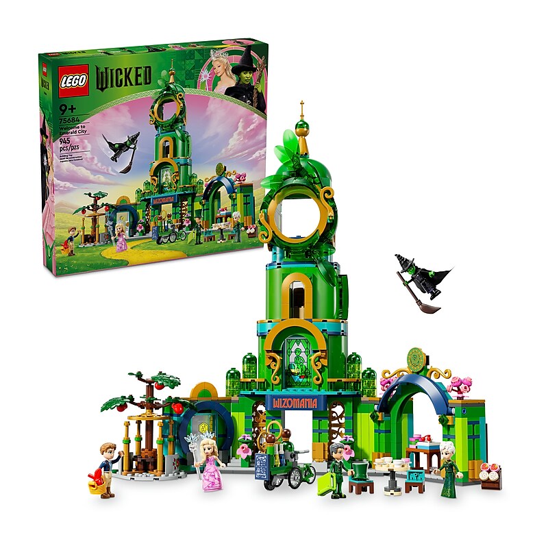 LEGO Wicked Welcome to Emerald City, 945 Pieces (75684) image 1