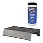 Allsop TechStyle Plus Monitor Stand, Up to 27" Monitor, with Endust for Electronics 70-Count Screen Cleaning Wipes, Gray~#|#~5467E6A7-3717-4E8B-954AD0D678478365_sc7