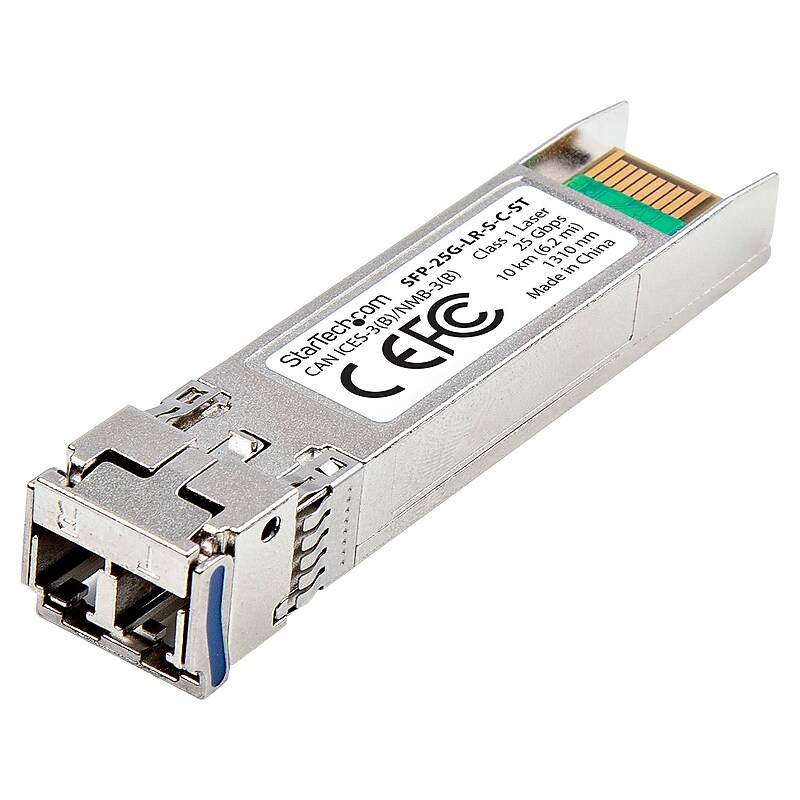 StarTech Single Mode Cisco Transceiver Module, 25 Gbps (SFP-25G-LR-S-C-ST) image 1