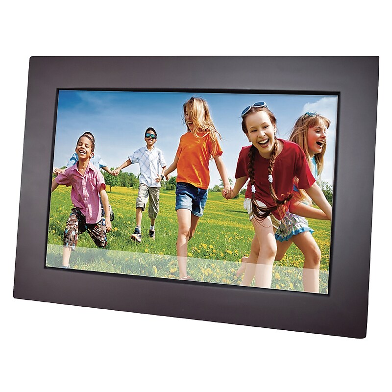 Proscan 10" WiFi Digital Picture Frame, Black (PDPF1095) image 1