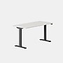 Branch Duo 58"W Electric Adjustable Standing Desk, White/Charcoal (10-10-09-22)~#|#~54703188-71EB-41AC-96729119579021F6_sc7