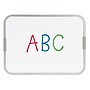 Learning Resources Magnetic Plastic Mobile Dry-Erase Whiteboard, Aluminum Frame, 0.75', 10/Set (LER4278)~#|#~5470FC48-C1BB-4F57-9E50B68E431CEECD_sc7