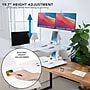 Mount-It! Electric Standing Desk Converter with Dual Monitor Mount, White (MI-7952WHT)~#|#~54725CD6-3FB2-459E-9B651B98E88929B2_sc7
