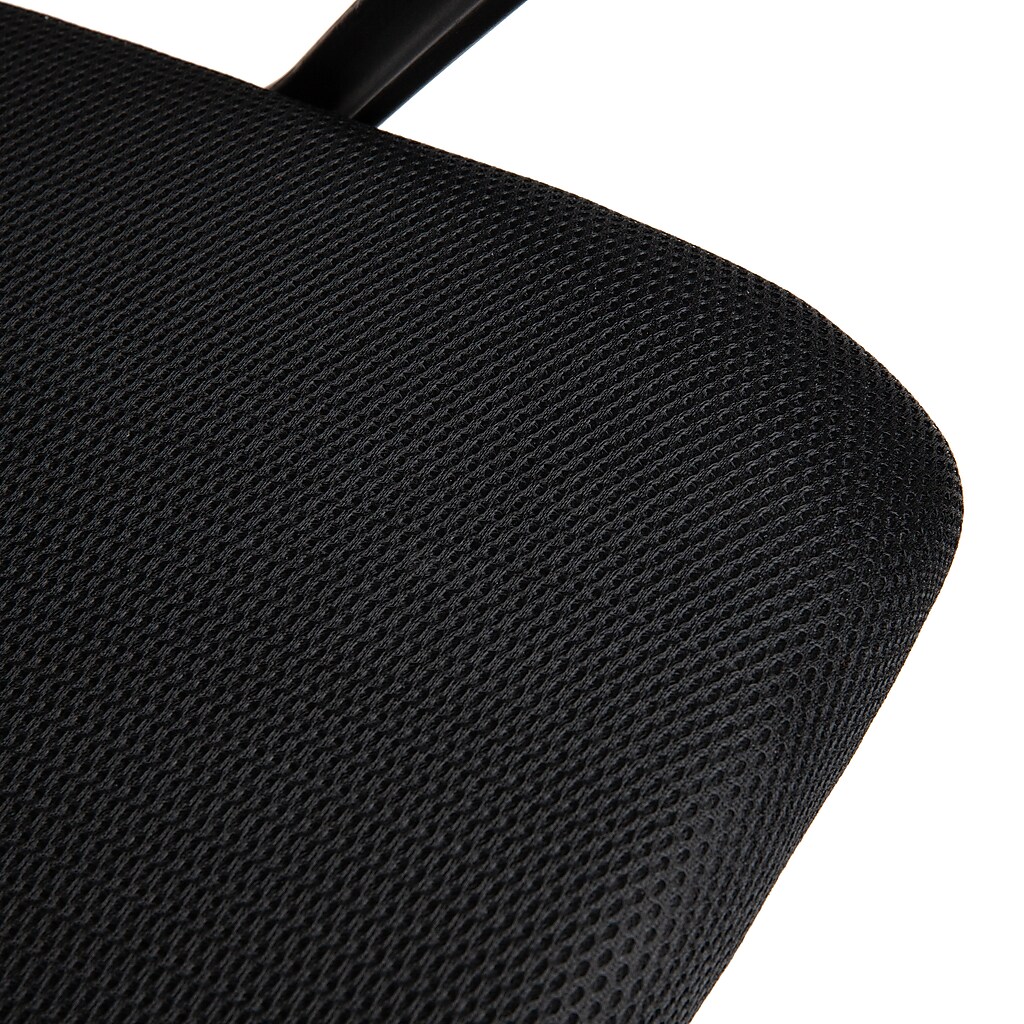 Close-up of chair seat fabric texture