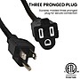 GoGreen Power 25' Indoor/Outdoor Extension Cord, 14 AWG, Black (GG-13825BK)~#|#~547A4DC8-5679-418B-979FF43599FDBC1F_sc7