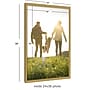 Amanti Art Grace Brushed Gold Narrow 24" x 36" Polystyrene Picture Frame, Gold (A42678298437)~#|#~547A59E4-8FAE-4601-AFC6919BEBB6B558_sc7
