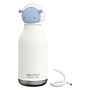 ASOBU Bestie Bottle Sheep Vacuum Insulated Stainless Steel Water Bottle with Reusable Flexi Straw, 16 oz., White (SBV44SH)~#|#~547A9578-080B-4091-B9876C454786DFEB_sc7