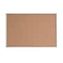 U Brands Basics Cork Bulletin Board, Silver Frame, 47"H x 70"W (023U00-01)~#|#~548F8031-C15B-4706-96F70FF3275473BE_sc7