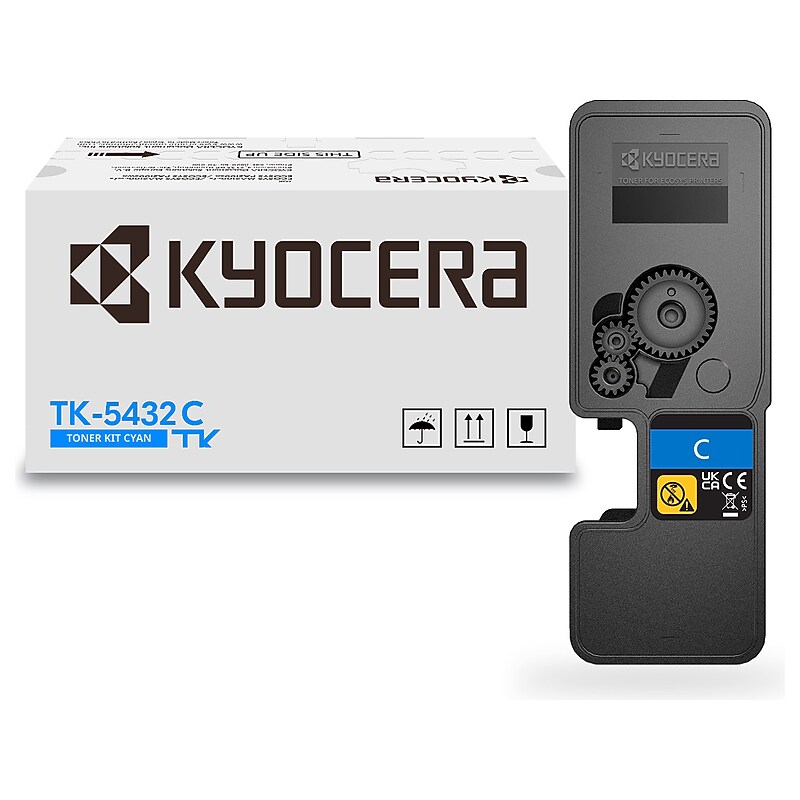 Kyocera TK 5432C Cyan Standard Yield Toner Cartridge (1T0C0ACUS1) image 1