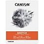 Canson Graduate 9" x 12" Sketch Pad, 40 Sheets/Book, 3/Bundle (MCX525008002-3)~#|#~54930B87-89F8-4A81-81C92240F788122F_sc7