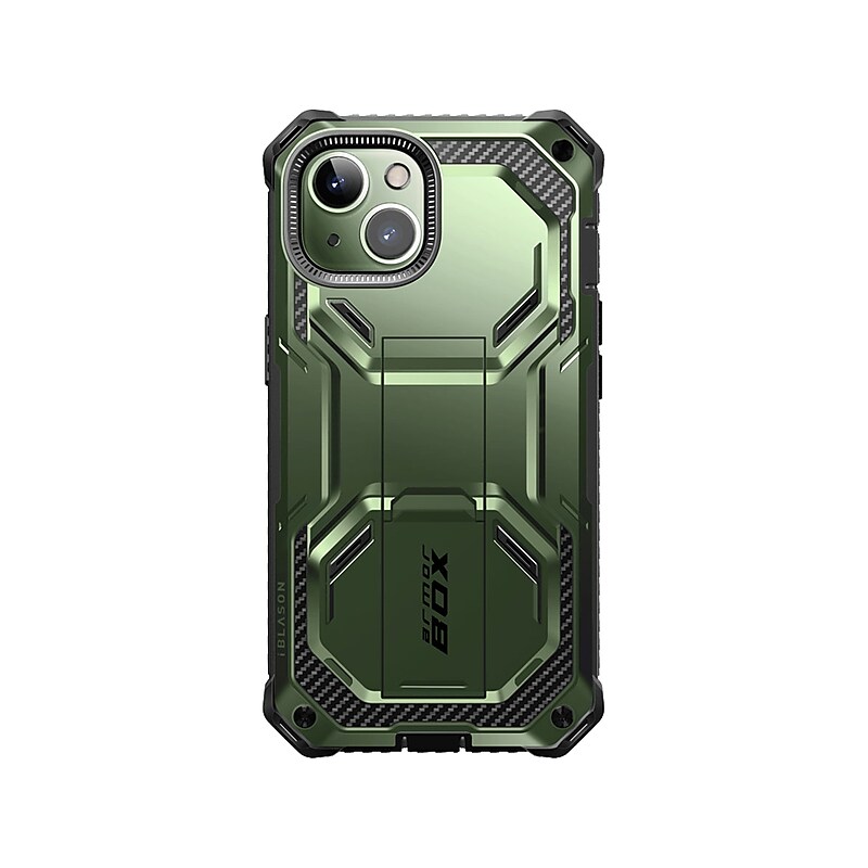 i-Blason Armorbox Dark Green Rugged Case for iPhone 14 (iPhone2021/22-6.1-Armorbox-SP-Guldan) image 1