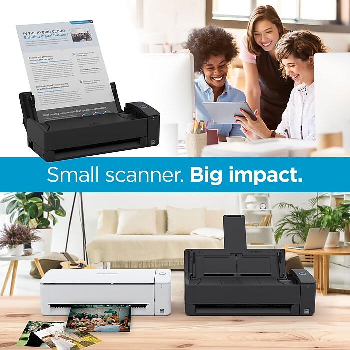 RICOH ScanSnap IX1300 Wireless Duplex Document Scanner, Black