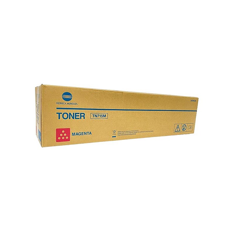 Konica Minolta TN715 Magenta Standard Yield Toner Cartridge (ACP8330) image 1