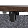 Bush Business Furniture Fabric Privacy Panel, 18"H x 22"W, Cool Charcoal (PSP122CL-03)~#|#~54956579-55D7-46D8-986D91303D30A13B_sc7