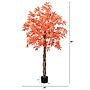 Nearly Natural 5' Autumn Vibrant Maple Artificial Fall Tree (T4832)~#|#~54956990-9980-4658-B1AB981C058F2F74_sc7