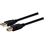 Philips 11' USB B to USB A Cable, Male to Male, Black (SWV3713B/37)~#|#~549704D1-02F3-4360-940DE68C001D6B92_sc7