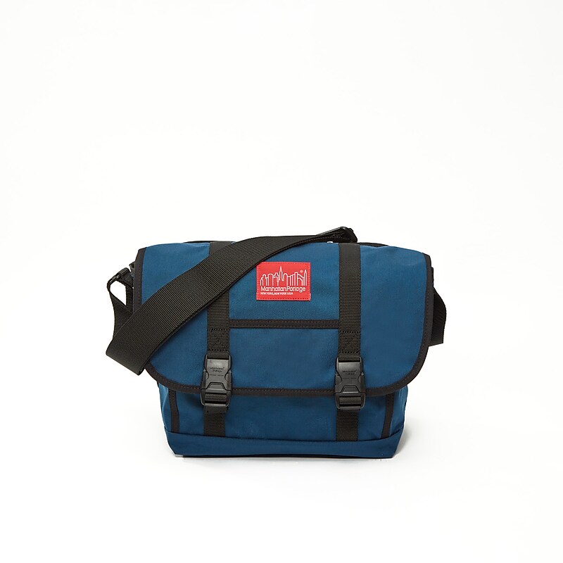 Manhattan Portage Red Label Nylon Water Resistant Messenger Bag, Navy (1606-JR-900 NVY) image 1