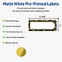 Avery Rectangle Laser/Inkjet Multipurpose Labels, 1" x 2-5/8", White, 160/Pack (19479370833)~#|#~549EA1B5-C610-4897-AAD613882B6854BE_sc7