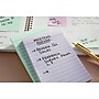 Post-it Greener Recycled Notes, 4" x 6", Sweet Sprinkles Collection, Lined, 100 Sheet/Pad, 5 Pads/Pack (6605PKRPA)~#|#~54A90F2A-4C54-45CE-99A0FAF8D8A65C50_sc7