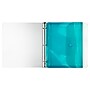 JAM Paper Plastic Binder Pocket, 3-Hole Punched, Teal Blue, 12/Pack (218VB1TE)~#|#~54AB9896-0648-4D68-8434C3CA91DFFE11_sc7