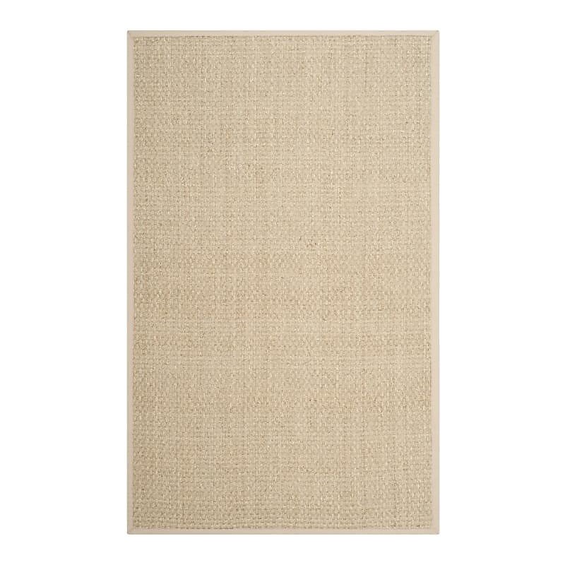 Safavieh Natural Fiber Collection 5' x 8' Rectangle Indoor Area Rug, Machine Made, Natural/Beige (NF114A-5) image 1