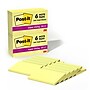 Post-it Super Sticky Notes, 3" x 5", Canary Collection, 90 Sheet/Pad, 12 Pads/Pack (65512SSCY)~#|#~54AE83E0-C7E6-43F3-9AB9925200701FE4_sc7