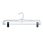 Nahanco 14.25" Plastic Jumbo Weight Skirt/Slack Hanger, Clear, 100/Box (602RC)~#|#~54AED0CB-2BED-4836-AC08F0243B144ECB_sc7