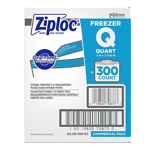 MSC Ziploc™ Freezer Bag