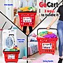 Dbest Plastic/Poly Mobile GoCart Grocery Cart, Red (01-040)~#|#~54B7C061-E8ED-4233-BABBA8CEF5CA0129_sc7