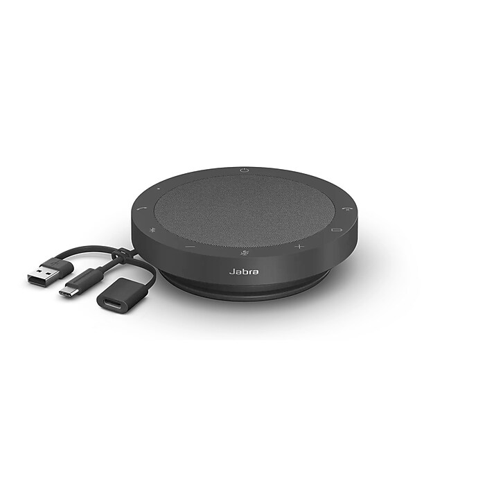 Jabra Speak2 55 Cordless VOIP Conference Speaker Phone, Dark Gray
