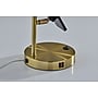 Adesso Wyatt Supercharger Incandescent Desk Lamp, 22"H, Antique Brass/Off-White (2610-21)~#|#~54C38551-B7D8-4998-9A027C4FD6E5CBFE_sc7