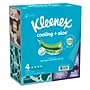 Kleenex Cooling + Aloe Facial Tissue, 2-ply, 50 Tissues/Box, 4 Boxes/Pack (56523)~#|#~54C45770-DCFB-41B6-B65CE24C2EBDC884_sc7