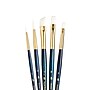 Princeton RealValue Short Handle Mixed Media Natural Taklon Variety Brush Set, 5/Set, 2 Sets/Bundle (PBXPR9136-2)~#|#~54C593FA-6158-4DB4-A91222E0E43157CC_sc7