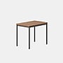 Branch 36"W Daily Desk, Walnut/Charcoal (10-11-07-32)~#|#~54C5D286-0BC9-4517-A4AC312A7E3F1303_sc7