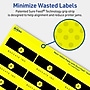 Avery Laser/Inkjet Rectangle Multipurpose Labels, 1-1/4" x 2-3/8", Neon Yellow, 180/Pack (94227)~#|#~54C67FBE-3D8B-424E-8202A9725D335B2F_sc7