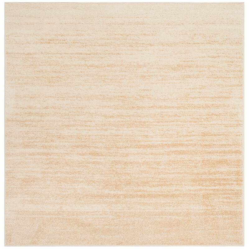 Safavieh Adirondack Collection 4' Square Area Rug, Machine Made, Champagne/Cream (ADR113W-4SQ) image 1