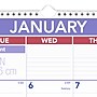 2027 AT-A-GLANCE 22" x 29" Two-Month Wall Calendar, White/Purple (PM9-28-27)~#|#~54CAC270-1D5F-44E5-82C340D12585CE86_sc7