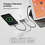 CODi USB-A/USB-C Power Bank, 10000 mAh, White  (A03031)~#|#~54CC8BF0-06A4-475B-BCBB5BB1E40F8A5D_sc7