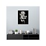 Amanti Art Plant Life White on Black II, Canvas, 23" x 30" (A42675515283)~#|#~54CDC583-99C6-43E5-AA7D7B5D6E3B19CB_sc7