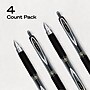 uniball 207 RT Retractable Gel Pens, Micro Point, 0.5mm, Black Ink, 4/Pack (61270)~#|#~54D3EFCE-41DF-46B4-A63D13589699C272_sc7