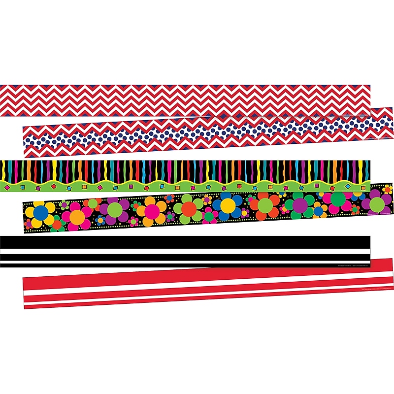 Barker Creek Double-Sided Border Set, 35" x 3", The Classics, 3 designs, 36/Set (4050) image 1