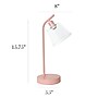 Simple Designs Sleek Essentials LED Desk Lamp, 15.75", Blush Pink (LD1080-BPK)~#|#~54DBB07D-64FA-42AF-995470E0C36190ED_sc7